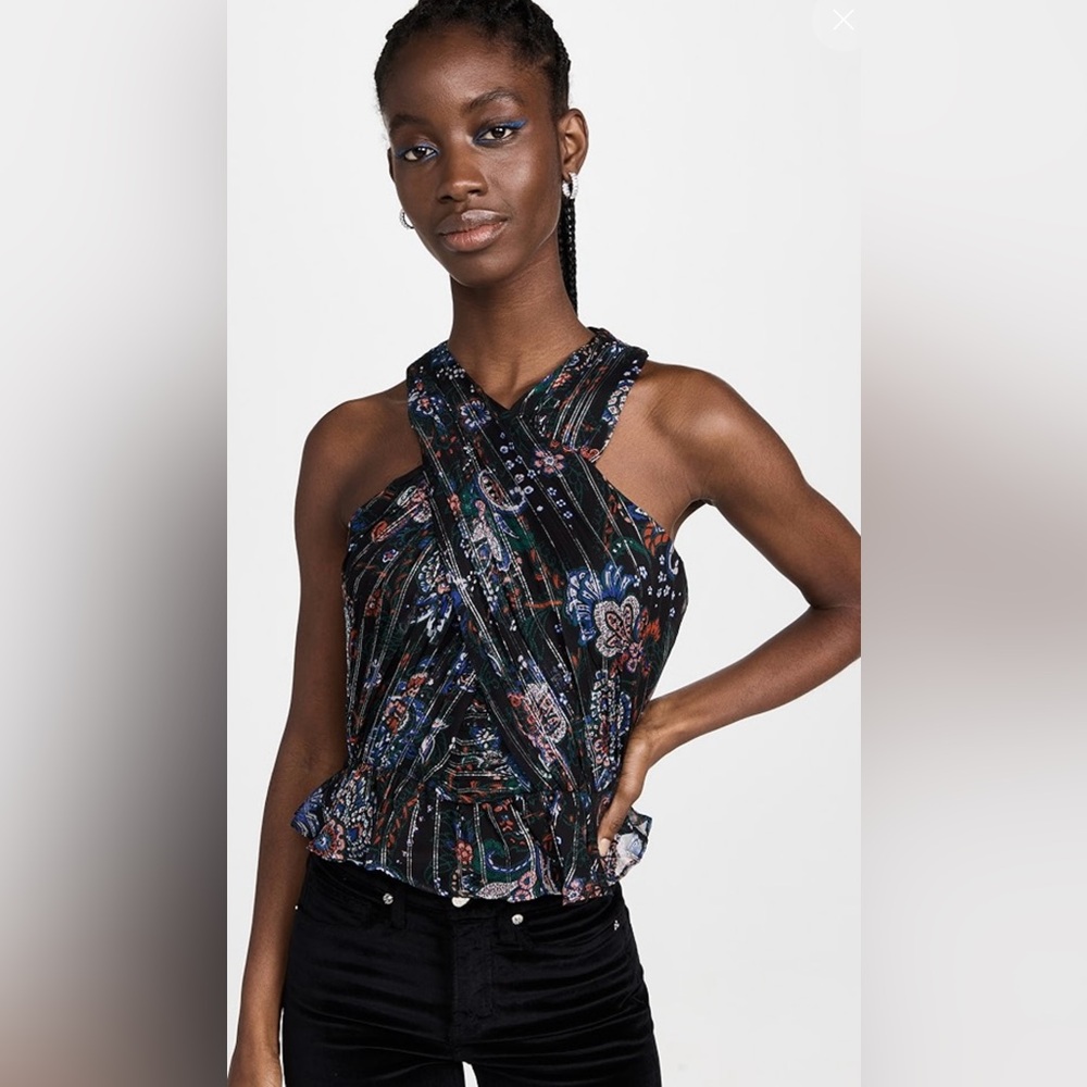 Veronica Beard Kailani Halter Top NWT